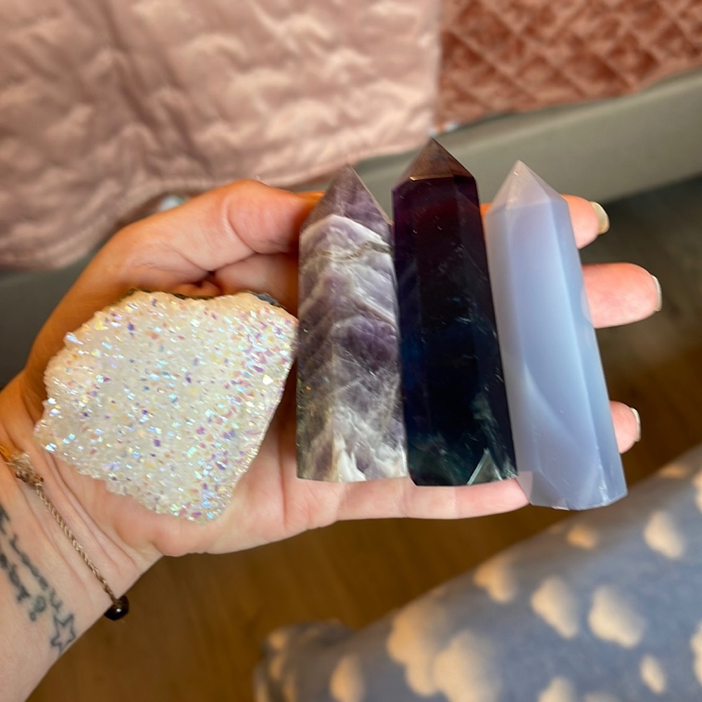 4 pc crystal bundle